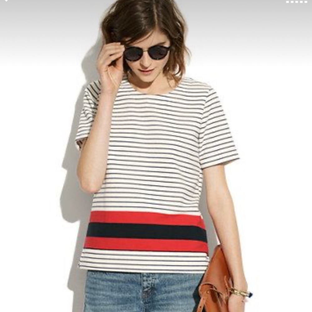Madewell Mainsail Striped Top